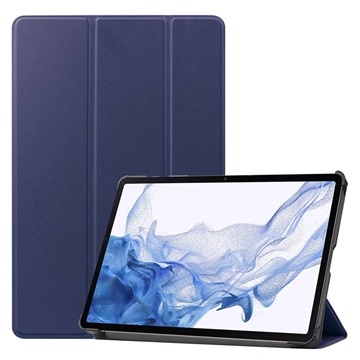Samsung Galaxy Tab S8 Tri-Fold Smart Zaštitna Futrola - Tamnoplava