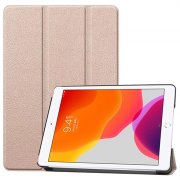 Tri-Fold Series iPad 10.2 2019/2020/2021 Smart Folio Futrola - Zlatna
