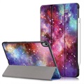 Tri-Fold Serija iPad Air 2020/2022 Smart Zaštitna Futrola - Galaksija
