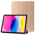 Tri-Fold Serija iPad (2022) Smart Zaštitna Futrola - Zlatna