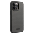 Tumi Aluminium Carbon iPhone 14 Pro Max Hibridna Maska - Crna