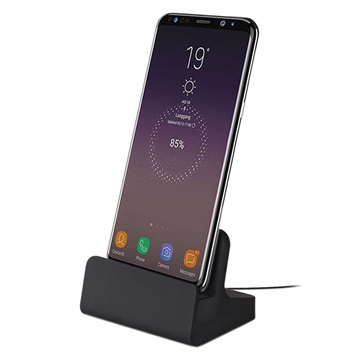 USB 3.1 Tip-C Baza za Punjenje - Crna