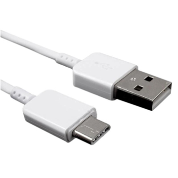 USB to USB-C Charging Cable for iPhone 15 Pro/15 Pro Max/16 Pro/16 Pro Max - 1m - White