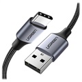 Ugreen Quick Charge 3.0 USB-C Kabl - 3A, 1m - Sivi