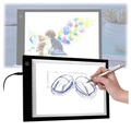 Ultratanka Magic LED Tabla za Crtanje / Podloga za Precrtavanje - A4