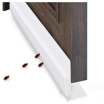 Silikonski graničnik ispod vrata - 1m - beli