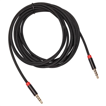 Univerzalni 3.5mm Stereo AUX Audio Kabl - 3m - Crni