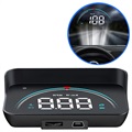 Universal Heads Up Display Digitalni Auto Brzinomer - Crni