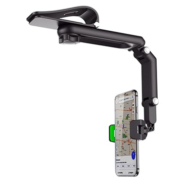 Univerzalni Multifunkcionalni Auto Držač na Suncobran JY-055 - 60-85mm - Zeleni