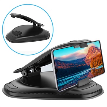 Univerzalni Držač za Telefone na Komandnu Tablu - 4-5.8 - Crni