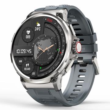 V69 Waterproof Smartwatch with Heart Rate Monitoring - Silver