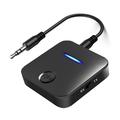 WB5 2-in-1 Bluetooth 5.0 Bluetooth Transmitter & Receiver for TV, PC, Car - Black