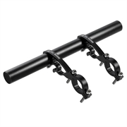 WEST BIKING Aluminum Alloy Bicycle Handlebar Extender Double Clamp Bracket for Bike Light GPS Computer