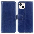 iPhone 14 Plus Futrola-Novčanik sa Magnetnim Zatvaranjem - Plava