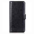 iPhone 15 Pro Futrola-Novčanik sa Magnetnim Zatvaranjem - Crna