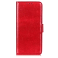OnePlus 11 Futrola-Novčanik sa Magnetnim Zatvaranjem - Crvena