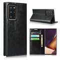 Samsung Galaxy Note20 Ultra Kožna Futrola-Novčanik sa Funkcijom Postolja