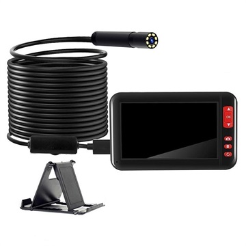Vodootporna HD Endoskopska Kamera sa LCD Displejem i Držačem - 10m