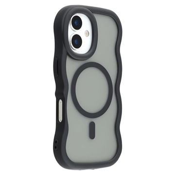 iPhone 17 Wave-Edge Magnetic Hybrid Case
