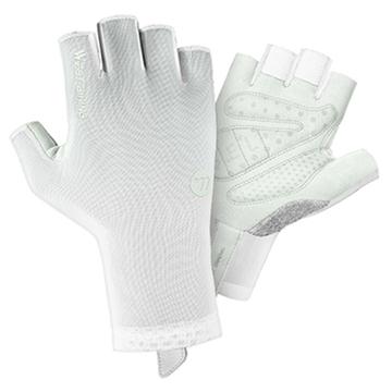 West Biking YP0211265 Shock-Absorb Half-Finger Cycling Gloves - XL - White