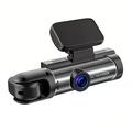 WiFi Dual-Lens Dash Cam 1080p with IR Night Vision