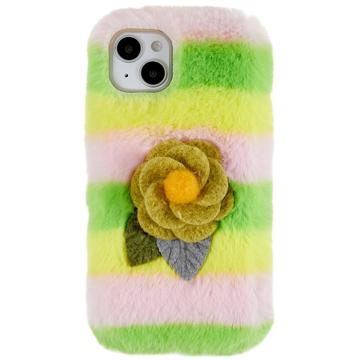 3D Plush Furry Winter iPhone 14 Plus TPU Maska