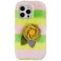 3D Plush Furry Winter iPhone 14 Pro TPU Case