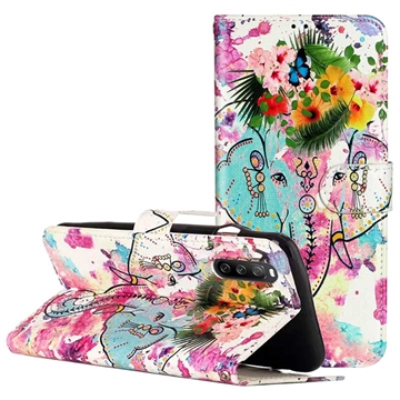 Wonder Serija Sony Xperia 10 V Futrola-Novčanik - Slon