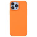 X-Level iPhone 14 Pro Gumirana Plastična Zaštitna Maska - Narandžasta