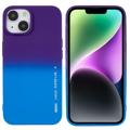 X-Level Rainbow iPhone 14 TPU Zaštitna Maska - Plava / Ljubičasta
