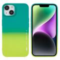 X-Level Rainbow iPhone 14 Plus TPU Zaštitna Maska - Žuta / Zelena