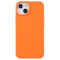X-Level iPhone 14 Gumirana Plastična Zaštitna Maska - Narandžasta