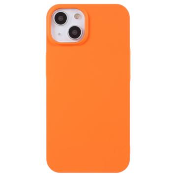 X-Level iPhone 14 Gumirana Plastična Zaštitna Maska - Narandžasta