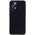 Xiaomi 12T/12T Pro Anti-Fingerprint Mat TPU Zaštitna Maska - Crna