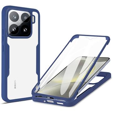 Xiaomi 15 360 Protection Series Case - Blue / Clear
