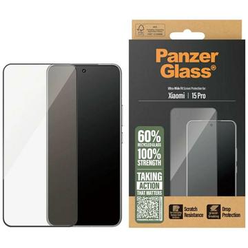 Xiaomi 15 Pro PanzerGlass Ultra-Wide Fit Zaštitno Staklo - Crne Ivice
