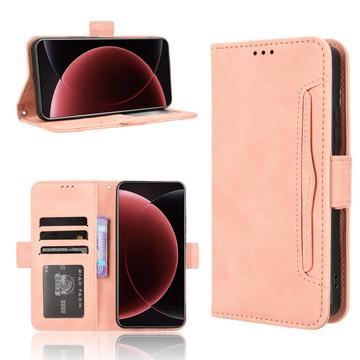 Xiaomi 15 Ultra Cardholder Wallet Case - Pink