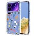 Xiaomi 17 Pro Floral Pattern TPU Case