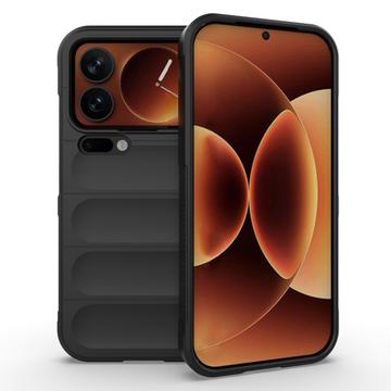 Xiaomi 17 Pro Rugged TPU Maska - Crna