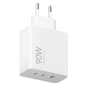 Xiaomi 90W HyperCharge 3-Port Power Adapter - White