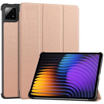 Xiaomi Pad 7/7 Pro Tri-Fold Serija Smart Zaštitna Futrola - Zlatnoroze