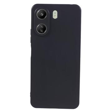 Xiaomi Poco C65/Redmi 13C Anti-Fingerprint Mat TPU Zaštitna Maska - Crna