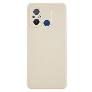 Xiaomi Redmi 12C Anti-Fingerprint Mat TPU Zaštitna Maska - Bela