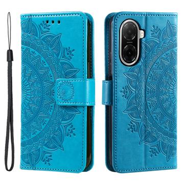Xiaomi Redmi A5 4G/Poco C71 Mandala Series Futrola-Novčanik - Plava