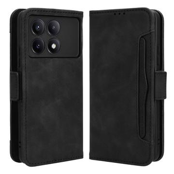 Xiaomi Redmi K70/K70 Pro/Poco F6 Pro Cardholder Serija Futrola-Novčanik - Crna