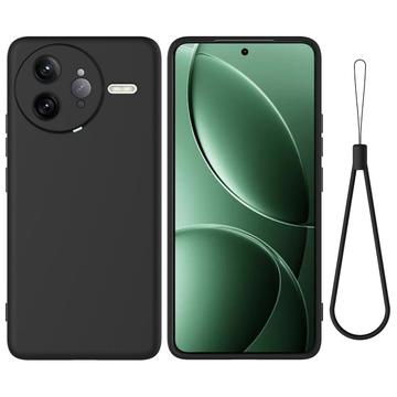 Xiaomi Redmi K80 Pro/Poco F7 Ultra Liquid Silicone Case with Hand Strap