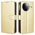 Xiaomi Redmi K80/K80 Pro/Poco F7 Ultra Wallet Case Magnetic Closure - Gold