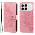 Xiaomi Redmi K90/Poco F8 Pro Mandala Series Futrola-Novčanik - Roze
