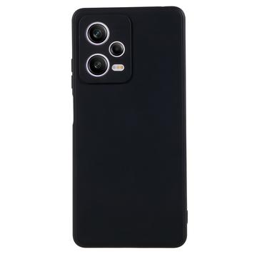 Xiaomi Redmi Note 12 Pro Anti-Fingerprint Mat TPU Zaštitna Maska - Crna