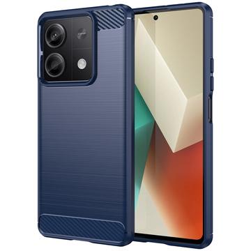 Xiaomi Redmi Note 13 Brušena TPU Zaštitna Maska - Ugljenično Vlakno